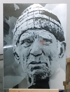 Ritratto su specchio di Pescatore